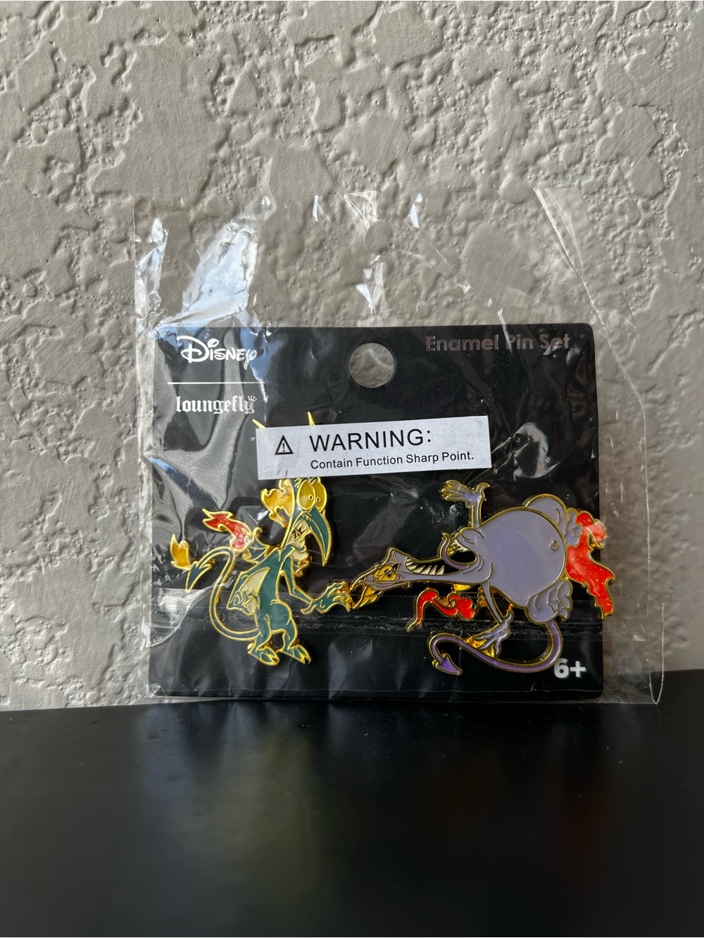 Disney Loungefly Hercules Pain & Panic Enamel Pin Set 2020 NWT